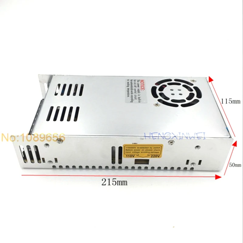 Single Output Switching Power Supply Unit 320W AC To DC Converter S-320-5 S-320-12 S-320-15 S-320-24 S-320-36 S-320-48