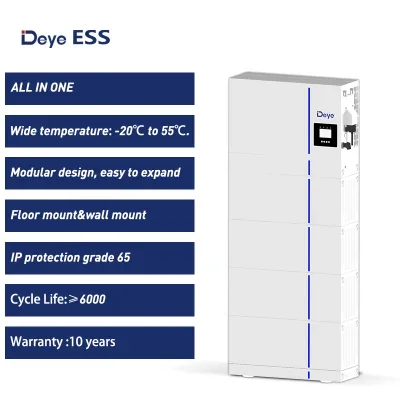 TLF Deye Ess Ai-W5.1 Módulo de bateria 5kwh 10kwh 25kwh 30kwh Armazenamento de energia solar Bateria de íon de lítio Lifepo4