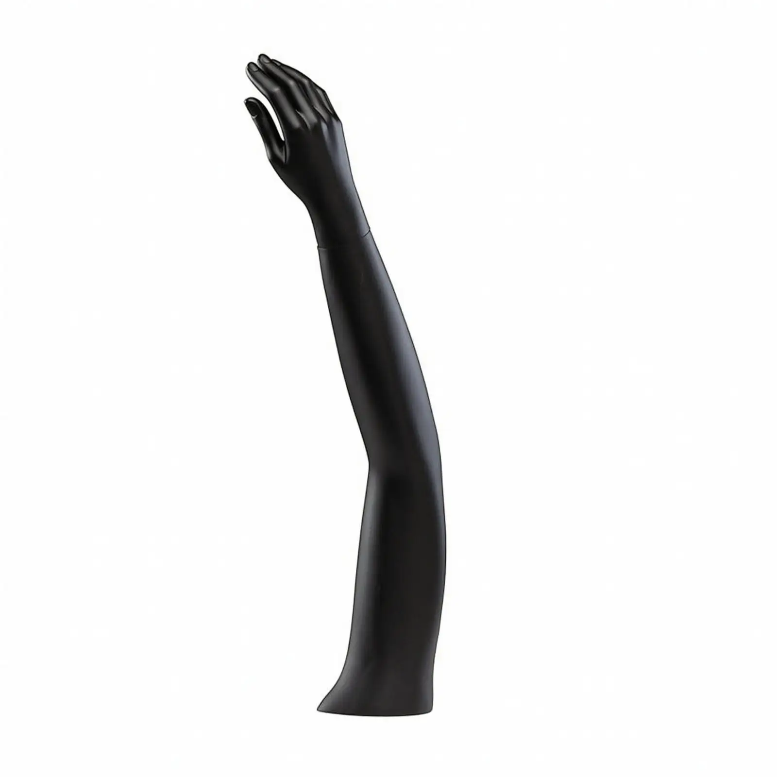 Plastic Hand Mannequin Display Arm with Flared Base for Jewelry Gloves Store Window Boutique Presentation