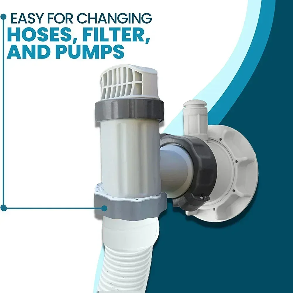 25010 Pool Plunger Valve Swimming Pool Replacement Plunger Valve Adapter For Intex 28635EG 28633EG 28671EG Filter Pump