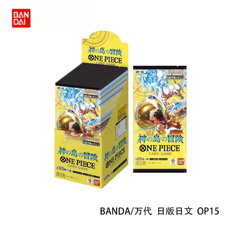 

Bandai Genuine One Piece OP15 Island of The Gods Adventure OPCG Japanese Version Factory Sealed TCG Collectible Card Game Gift