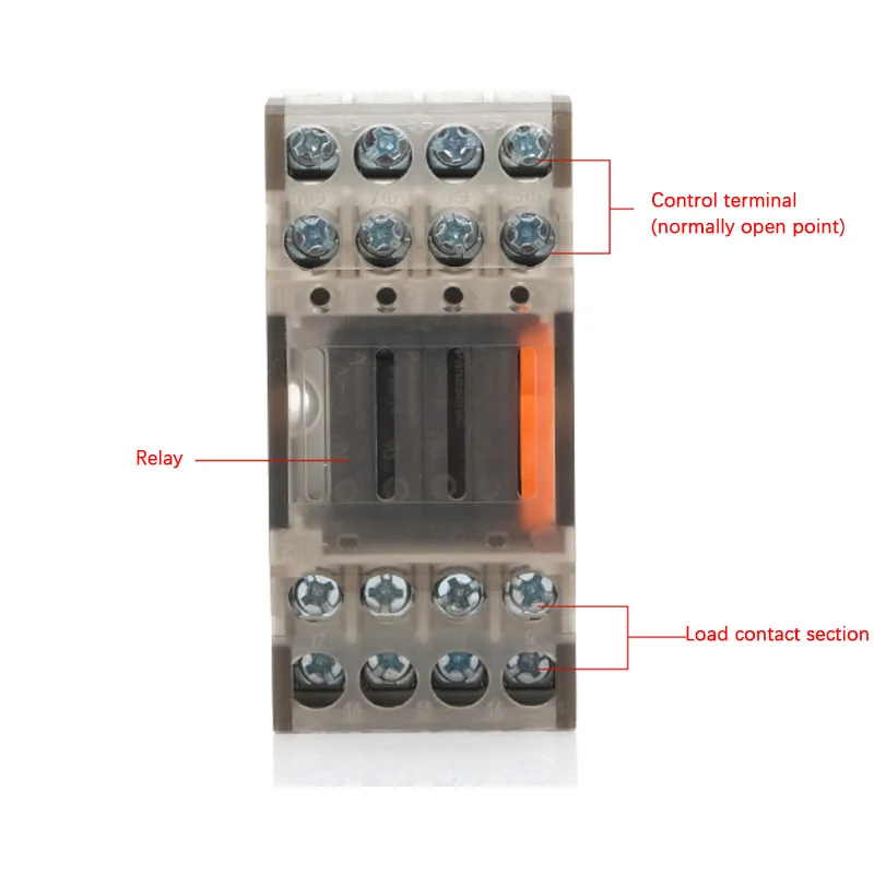 Combinazione modulo relè terminale 12/24VDC ABS terminale Pluggable 5A ignifugo