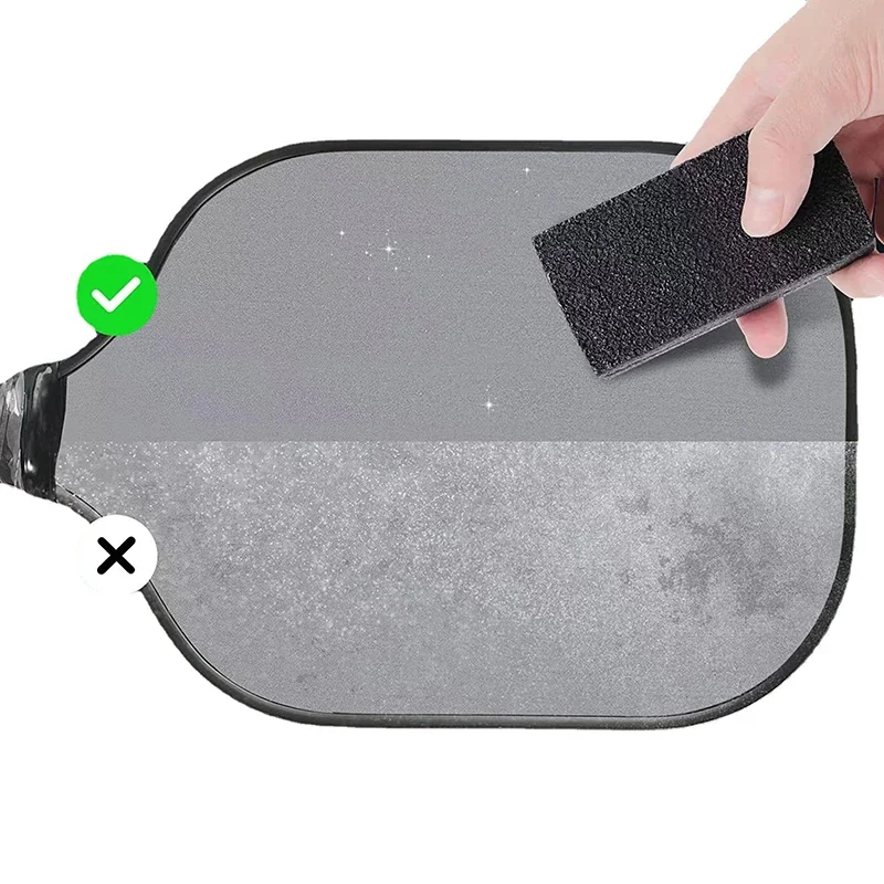 Pickleball-Paddel-Radierer, Carbonfaser-Pickleball-Schlägerreiniger, Sicherer Paddel-Staub- und Schmutzentferner, Werkzeug zum Entfernen von Kratzern, Radierer – Detail 4
