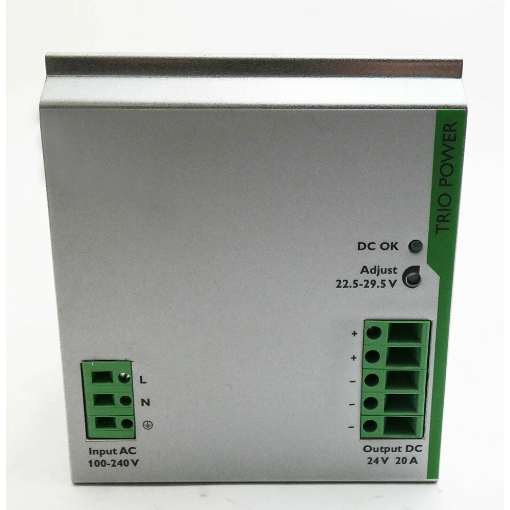 New 2866381 TRIO-PS/1AC/24DC/20-2866381 TRIO POWER Switching Power Supply Fast Ship Works Perfectly High Quality