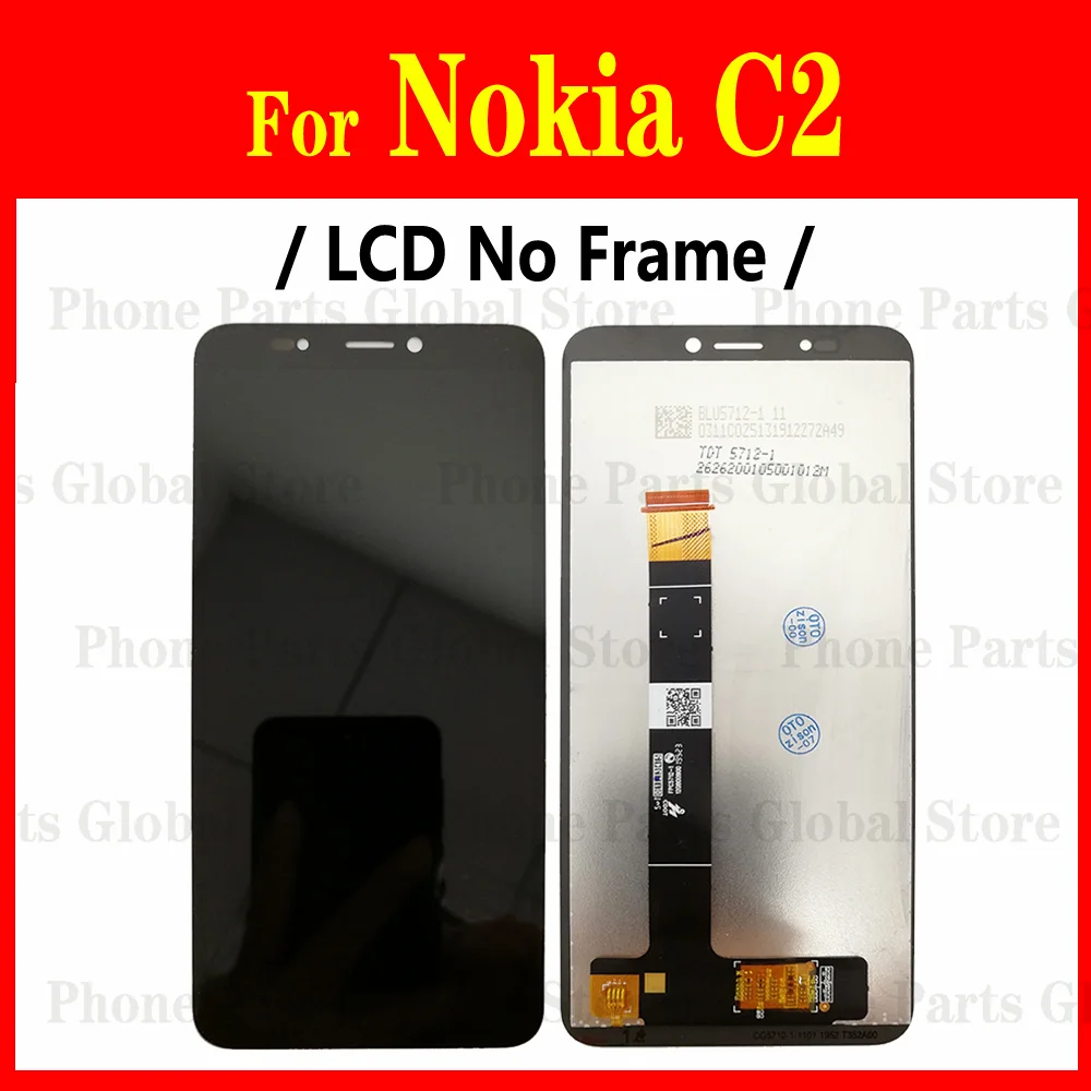 LCD Display For Nokia C01 Plus C1 C2 C3 C10 C20 C21 C22 C30 C32 C100 C200 X10 X20 X100 XR20 LCD Screen Touch Digitizer Assembly