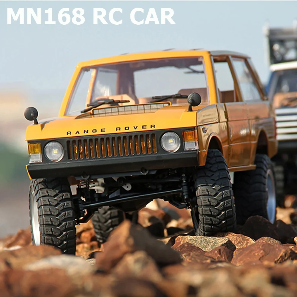 

MN168 1:12 4WD RC Car 2.4G Remote Control Car MN Model RTR Off-road Climbing LED Light 60mins Working RC Truck Toys As Gift