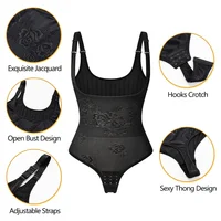 Women Shapewear Bodysuit New Tummy Control Shapewear Waist Trainer Thong Body Shaper Colombian Fajas Slimming Underwear - Image 4
