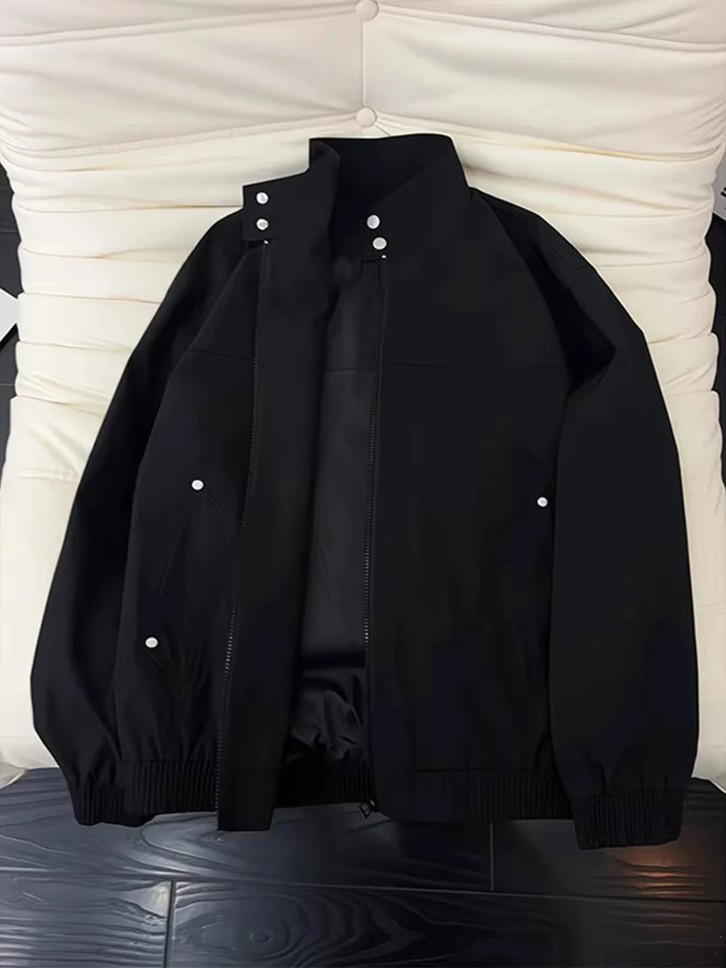 

Мужская демисезонная куртка Bla Cleanfit Harrington Flight Jacket в американском стиле, бейсбольная куртка, ветрозащитная, пухонепроницаемая