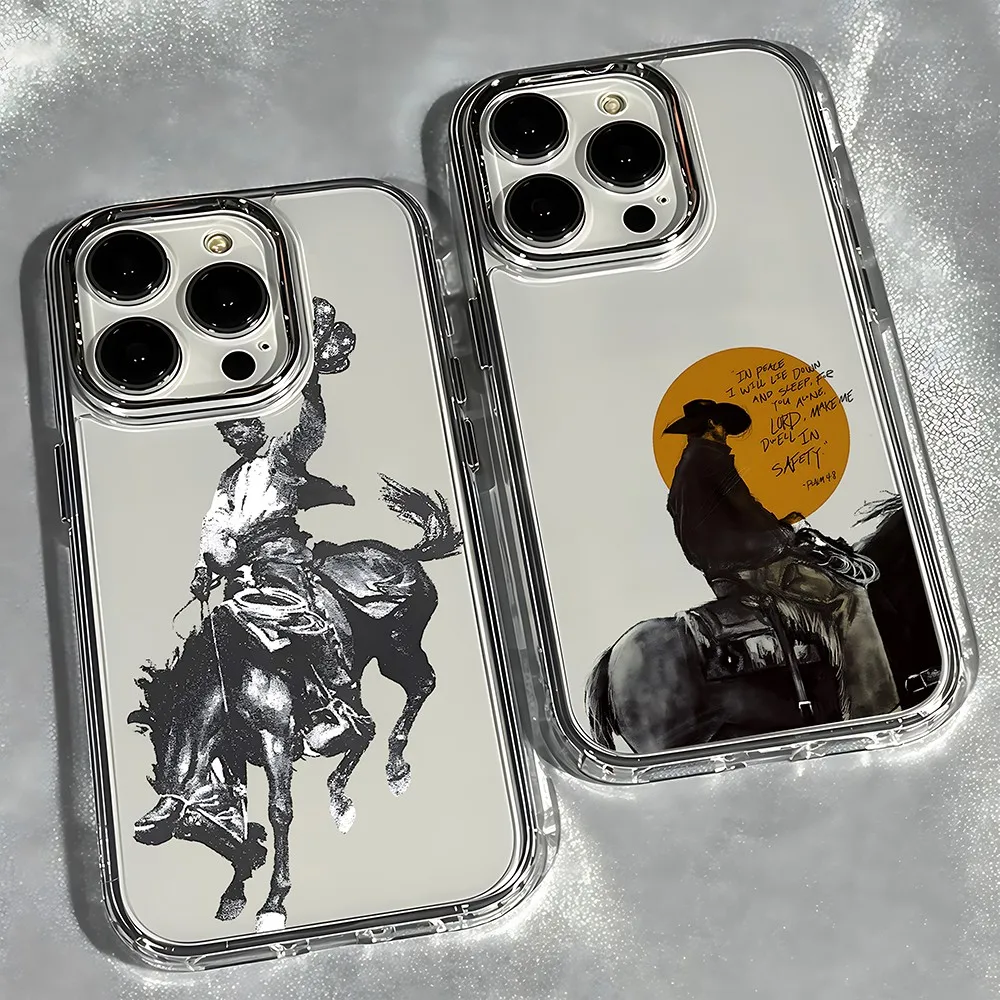 Cowboy Art Phone Case for Samsung Galaxy A57 A56 A36 A26 A06 A55 A35 A16 A54 A34 A25 A24 A15 A14 A05S A05 A73 5G