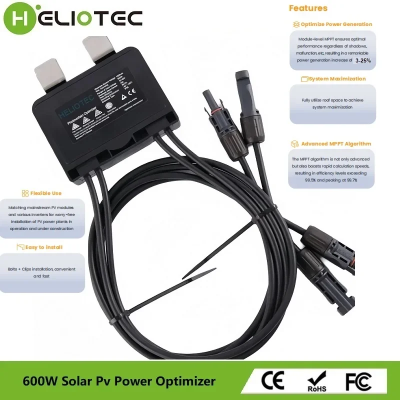 Ottimizzatore modulo pannello solare Pannelli fotovoltaici da 600 W Smart Optimizer