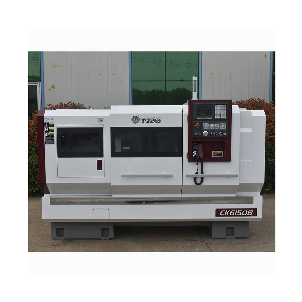 Flat Bed Hine Price Hiah Quality Ck6150 Cheap Cnc Horizontal Lathe Metal Manufacturing Plant Single Provided Gearbox 82