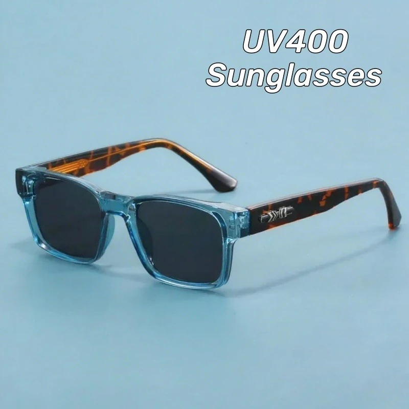 

2025 New Women's Advanced Ultra Light Coarse Frame Fashion Square Sunglasses Men Trendy Outdoor Driving Shades UV400 Protection