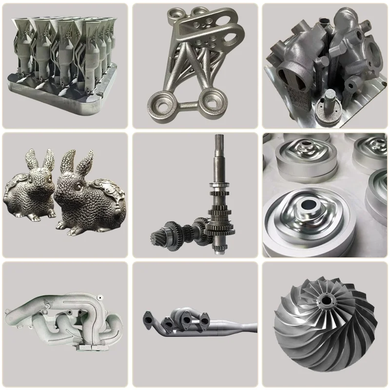 Metal 3D printing UAV titanium alloy parts Aluminum alloy stainless steel shaped accessories CNC machining magnesium alloy Parts