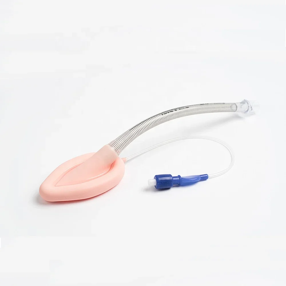 China Low Price Wholesale Medical Consumable Disposable Endoscope Instrument PVC SoftCushion  Video Laryngeal Mask Set