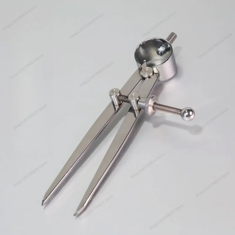 For Stainless Steel Adjustable Spacing Gauge, Handmade Leather Goods, Leather Edge Precise Positioning Scriber