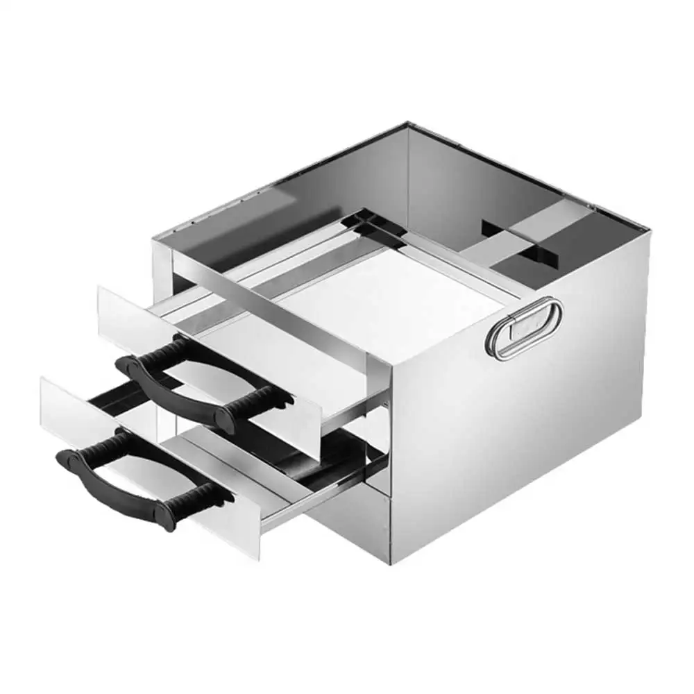 Rice Roll Machine Two-layer Food Steamer Multifunctional Mini Steamer 304 Stainless Steel