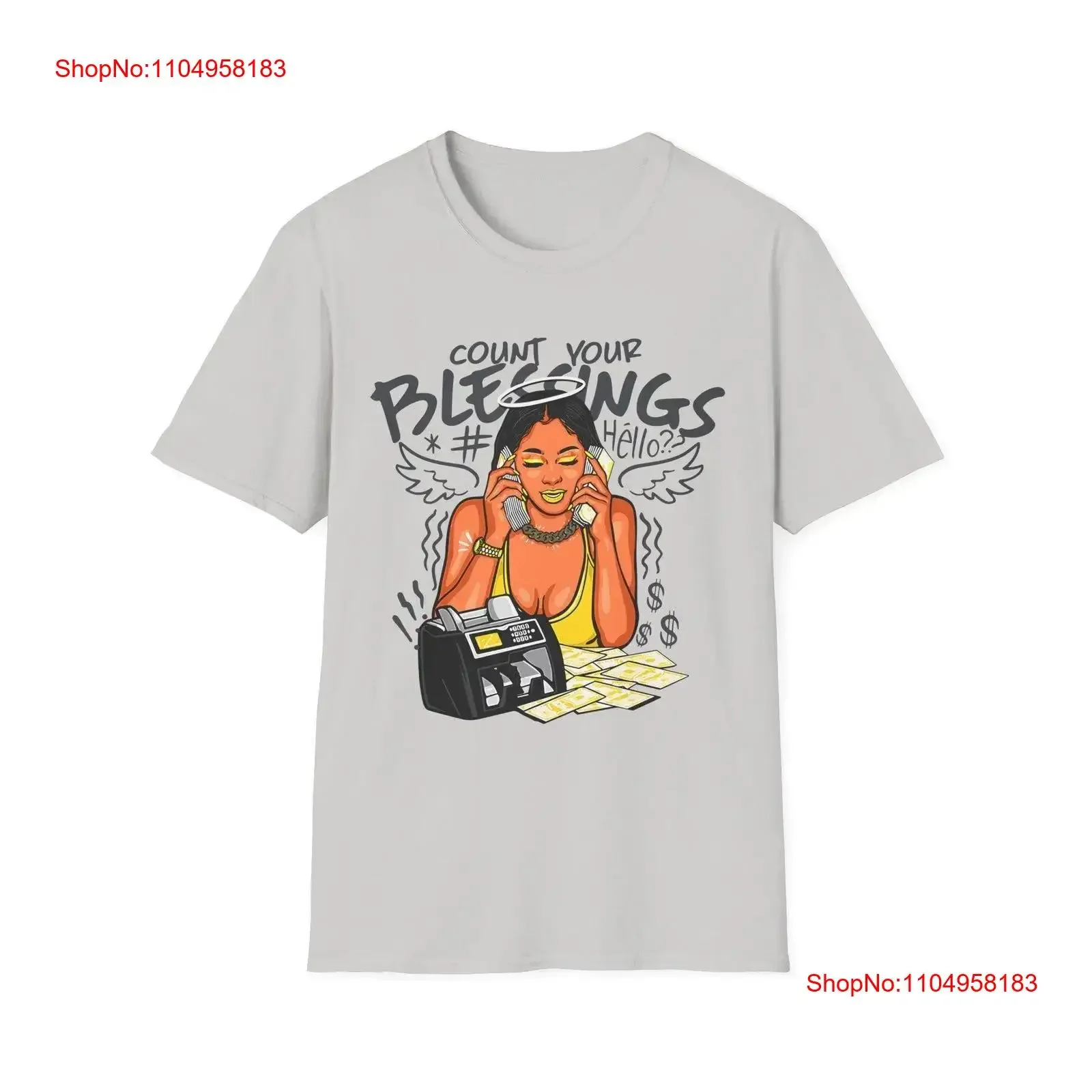 

Футболка Count Your Blessings, повседневный топ, вдохновляющий для Fri, винтажный стираный унисекс, мягкая дышащая уличная одежда для мужчин