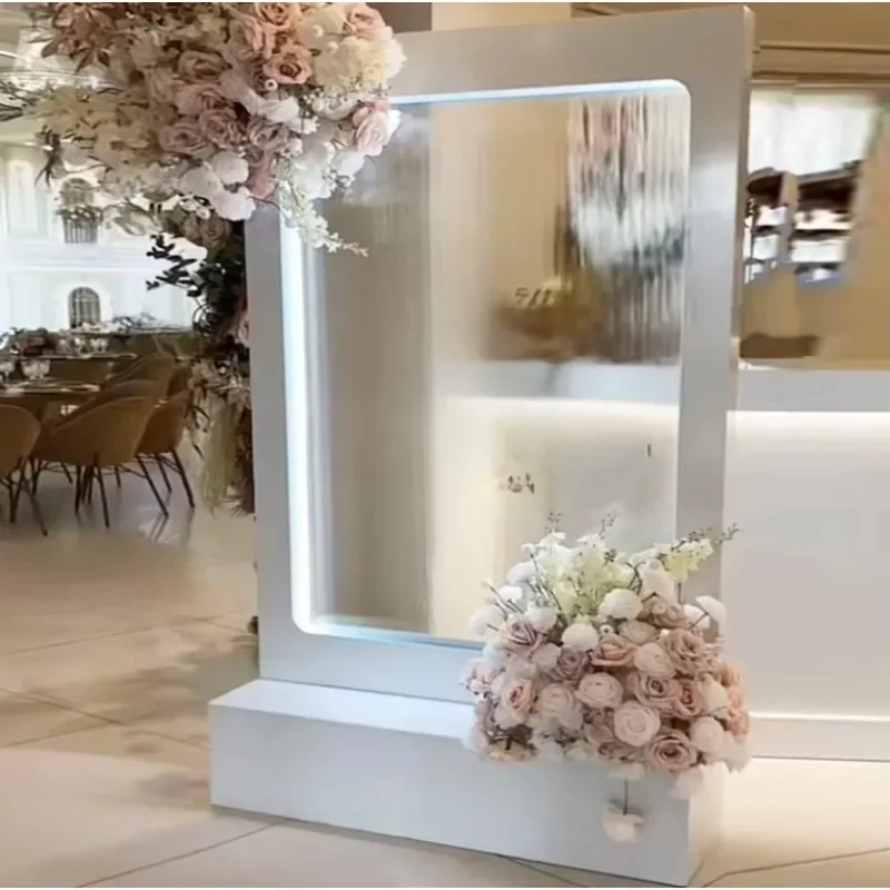 

Изготовленная на заказ крытая светодиодная RGB-водопад, фонтан, занавеска, экран, свадебный знак приветствия