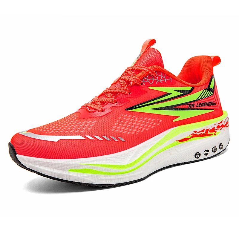 

Daily Athletic Sneakers Men Carbon Board Breathable Lightweight Women's Comfortable Nonskid Running Sports Shoes