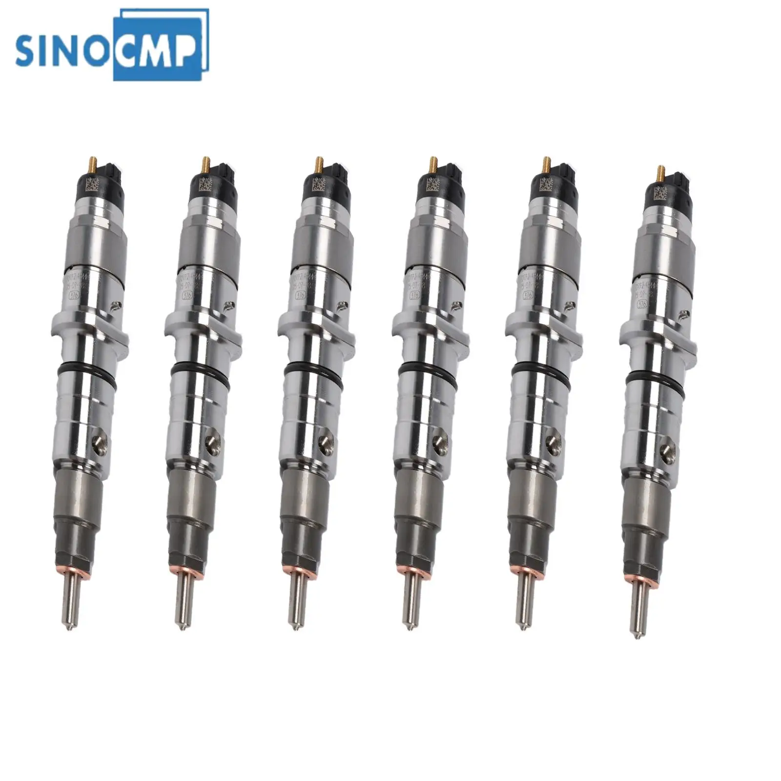 

6 шт. 0445120272 5263305 топливная форсунка 3973059 87581565 для двигателя Cummins QSC8.3 8,3 л, запасные части экскаватора, аксессуары