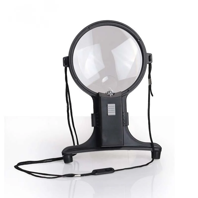 

Chest Mounted Magnifying Glass with Light, High-Definition Portable Elderly Reading Magnifying Glass