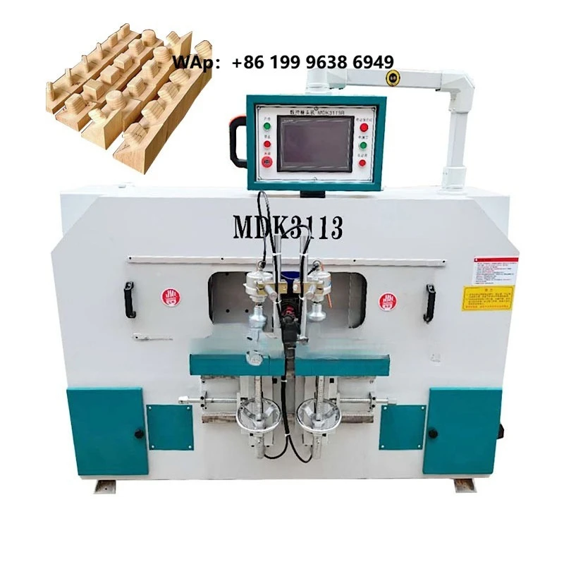 Square Hole Mortise and Tenon Woodworking Machine CNC Tenoning Machine