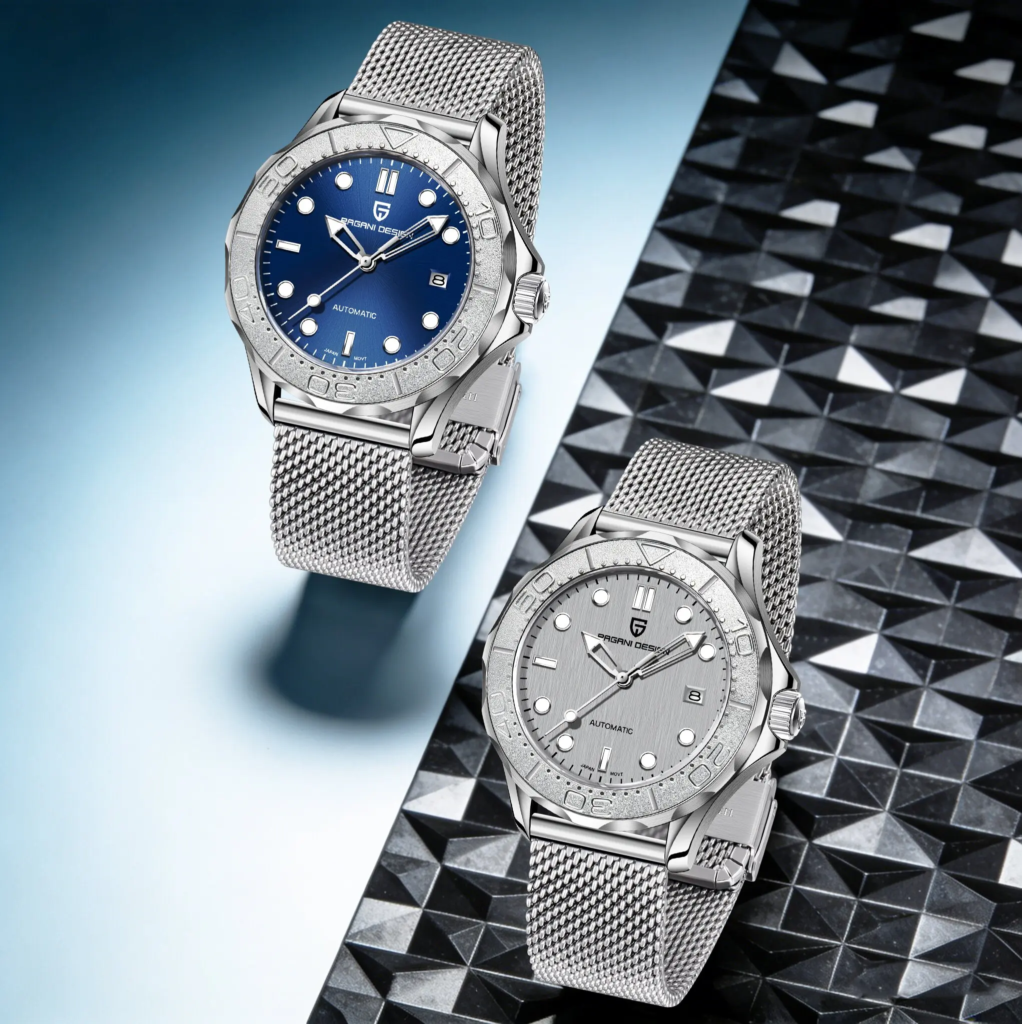 

PAGANI DESIGN Urban Luxury Men Mechanical Watch Modern Office Elite Style 8215 Sapphire Glass Calendar 10Bar Dive Luminous Watch