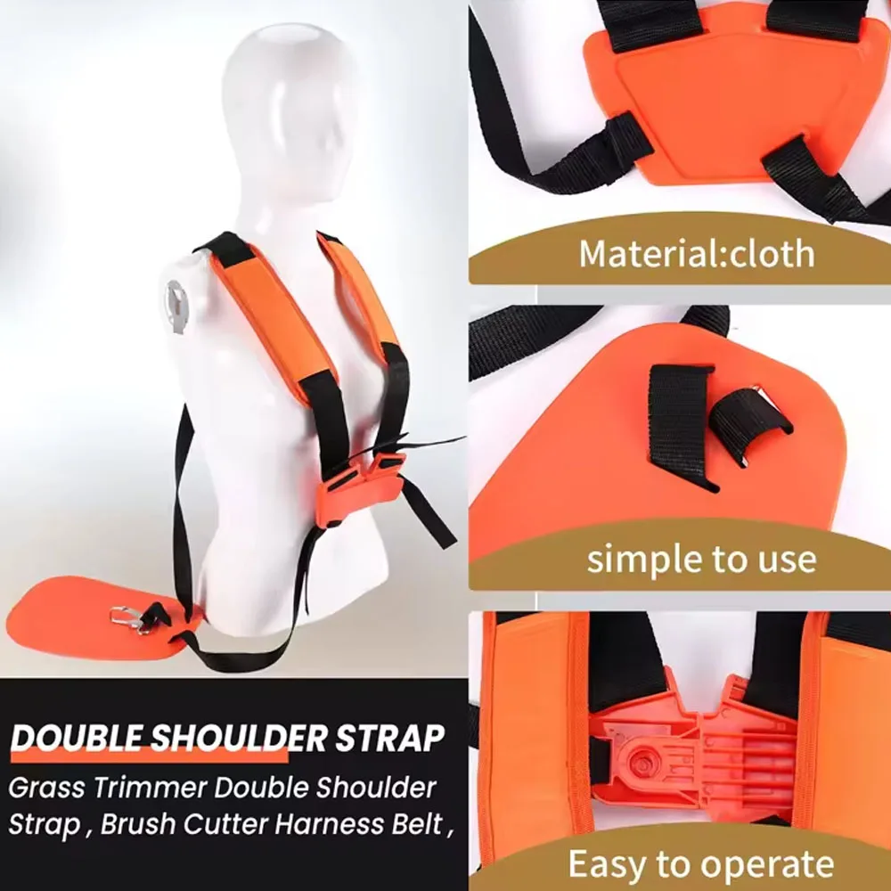 Verstellbarer Schulterstützgurt für Rasenmäher, perfekt für Rasenpflegearbeiten im Freien