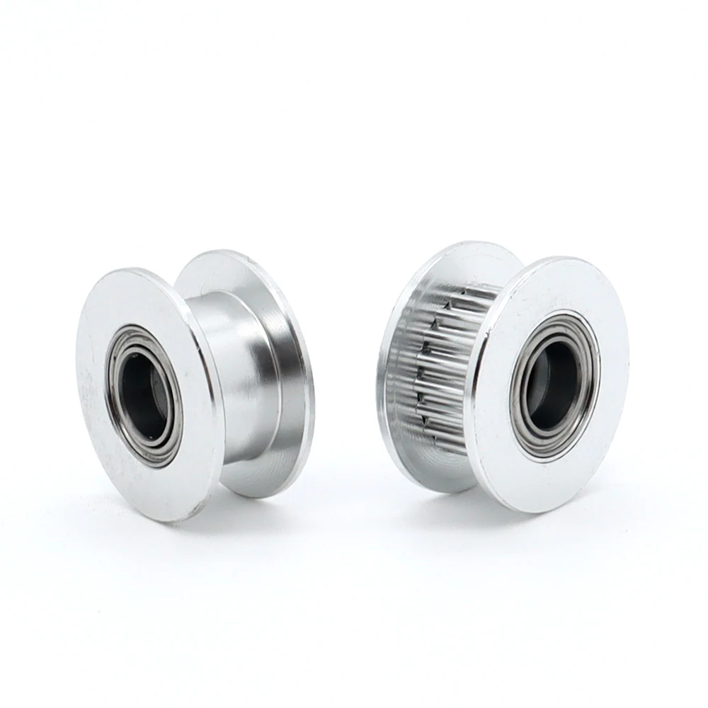 20 zębów 2GT koło pasowe luźne otwór 3/4/5/6/8mm z łożyskiem szerokość paska 6/9/10/15mm koło rozrządu GT2 20T drukarka 3D synchronizacja luźna — zdjęcie 2