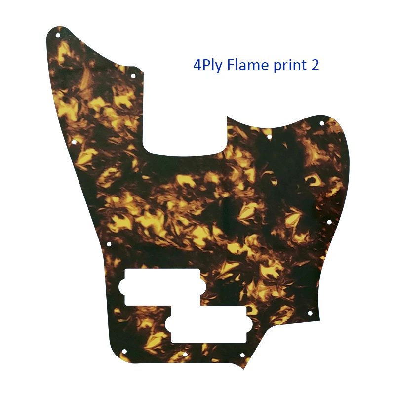 Xin Yue Custom Guitar Pickguard - For SQUIER Classic Vibe Squier Jaguar Bass Guitar Pickguard Many Colors