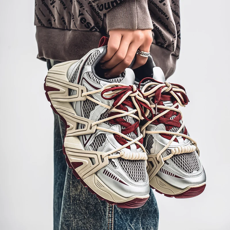 

Men's Casual Running Shoes, Male Tennis Sneakers, Luxury Trainer, Race Breathable Shoes, Fashion Loafers