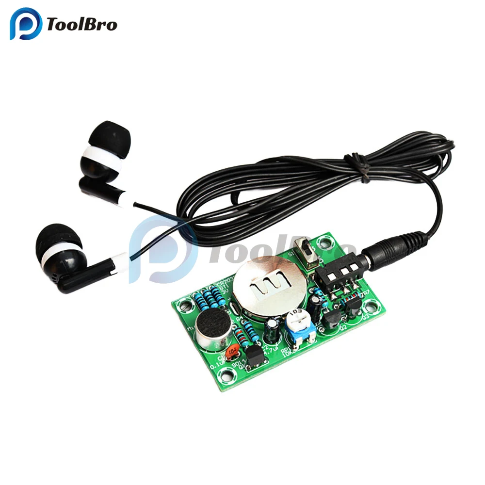 DIY Electronic Kit Set Hearing Aid Audio Amplification Amplifier Practice Teaching Competition