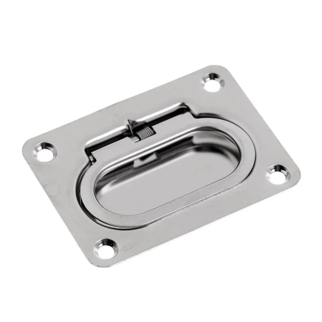 2202S2 73 * 54mm Marine Door Window Stainless Steel Lock Lift Handle