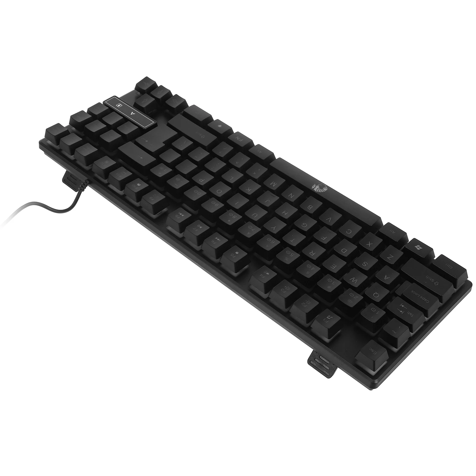 

Computer Keyboard 87-key Mechanical Backlight Cool Tkl Electronic Wired Black Gaming Keyboards Office