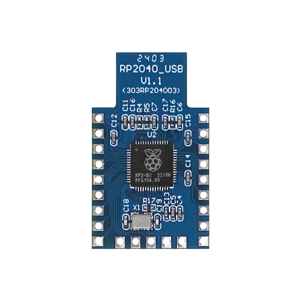 RP2040 USB development board Type-A version 4MB Flash Raspberry Pi microcontroller development board