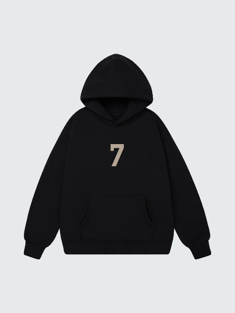 

2024 New Hooded Sweater Men's and Women's Autumn and Winter New Trendy Brand FOG American Loose Couple Hoodie Sweatshirt