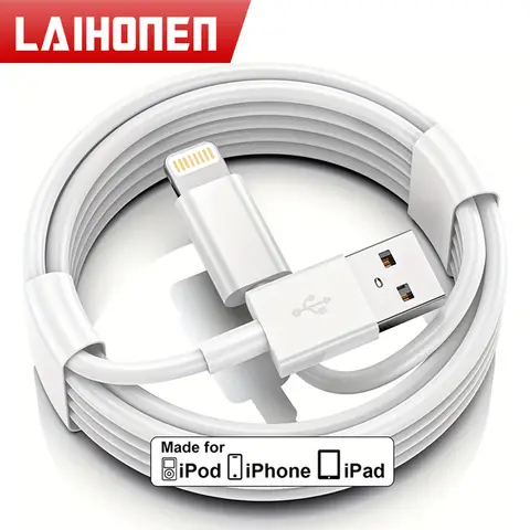 3pcs 1pc for iPhone charger cable lightning data cable original  MFi certified USB A charging cable suitable for iPhone 13 12 1