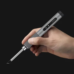 Xiaomi mijia RONGUAN 72W saldatore elettrico intelligente 300-450 ℃ penna di saldatura temperatura calibrazione tensione regolare portatile