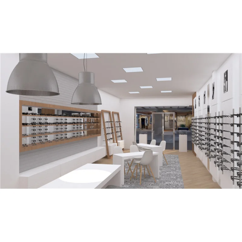 Picture 5: custom.Retail Customized Best Sunglasses Optical Store Design Display Furniture Decoration Optical Shop Design Ideas