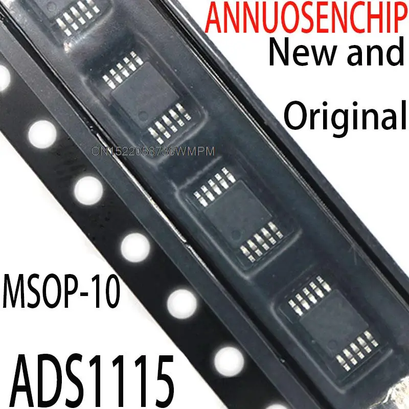 10PCS/lot ADS1115IDGSR  ORIGINAL ADC 16BIT BOGI 860SPS LP Best quality MSOP-10 ADS1115