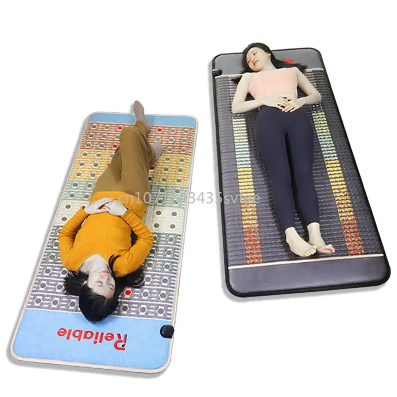 Reliable 70 Crystal Infrared Mat 8 Stones Low Emf Chakra Far Infrared Mat Infrar Pemf Mat Therapy