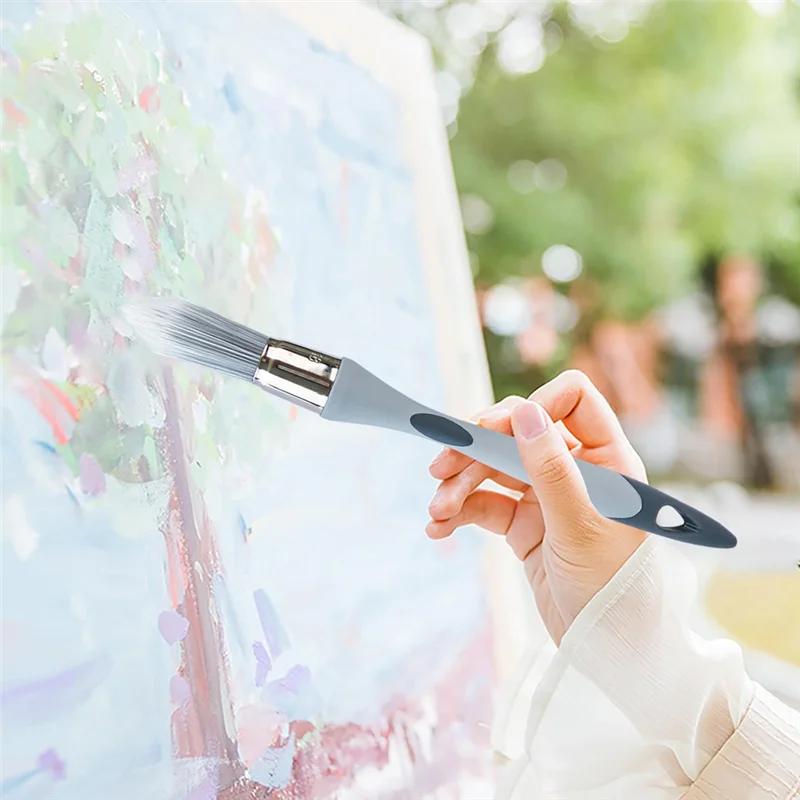 A95I-kleine kwastversiering kwastrandschildergereedschap voor aanraakverf, hoek, vleugel, plint, 4-pack