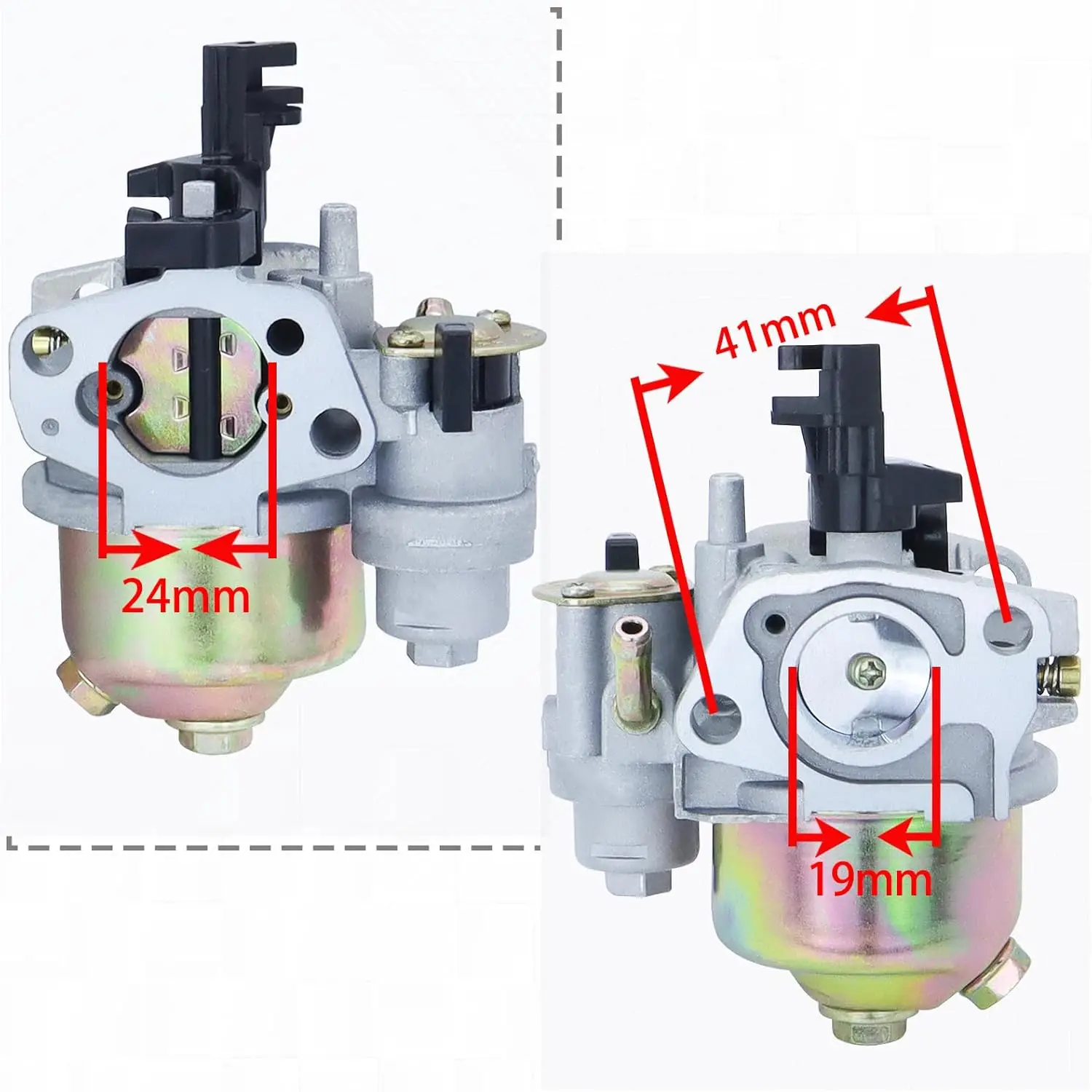 RY80544 Carburetor Fits for Ryobi RY80588 3100PSI 2.5GPM 212cc Pressure Washer Carb for Homelite 16100-Z530610-QG99 for Ridgid R