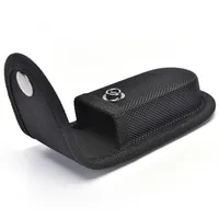 1PC Black Fold Knife Cover Tool Flashlight Belt Loop Case Holder Oxford Sheath Pocket Hunt Camp Outdoor Carry Equipment