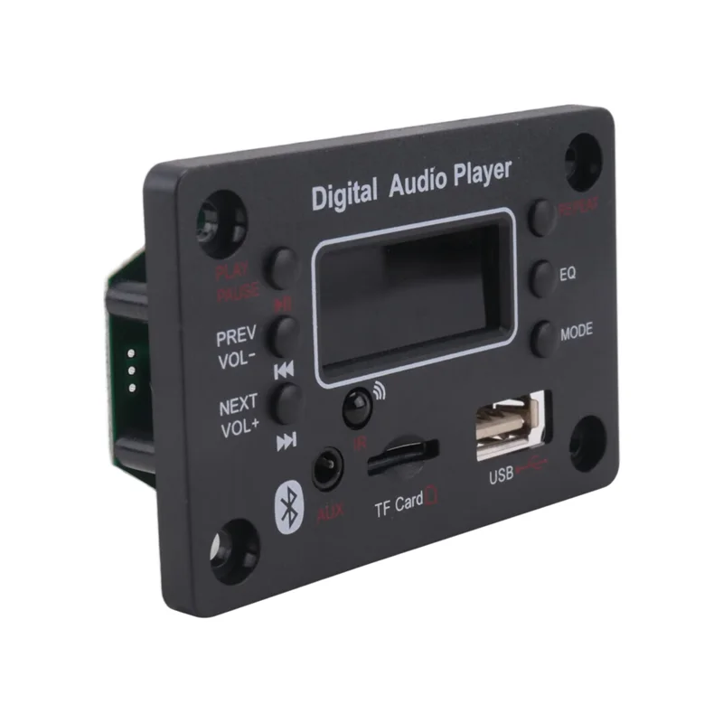 A19E-1 Stuks Bluetooth Module Auto Audio Mp3 Decoder Bluetooth Mp3 Decoder Eindversterker Board Externe Microfoon Functie