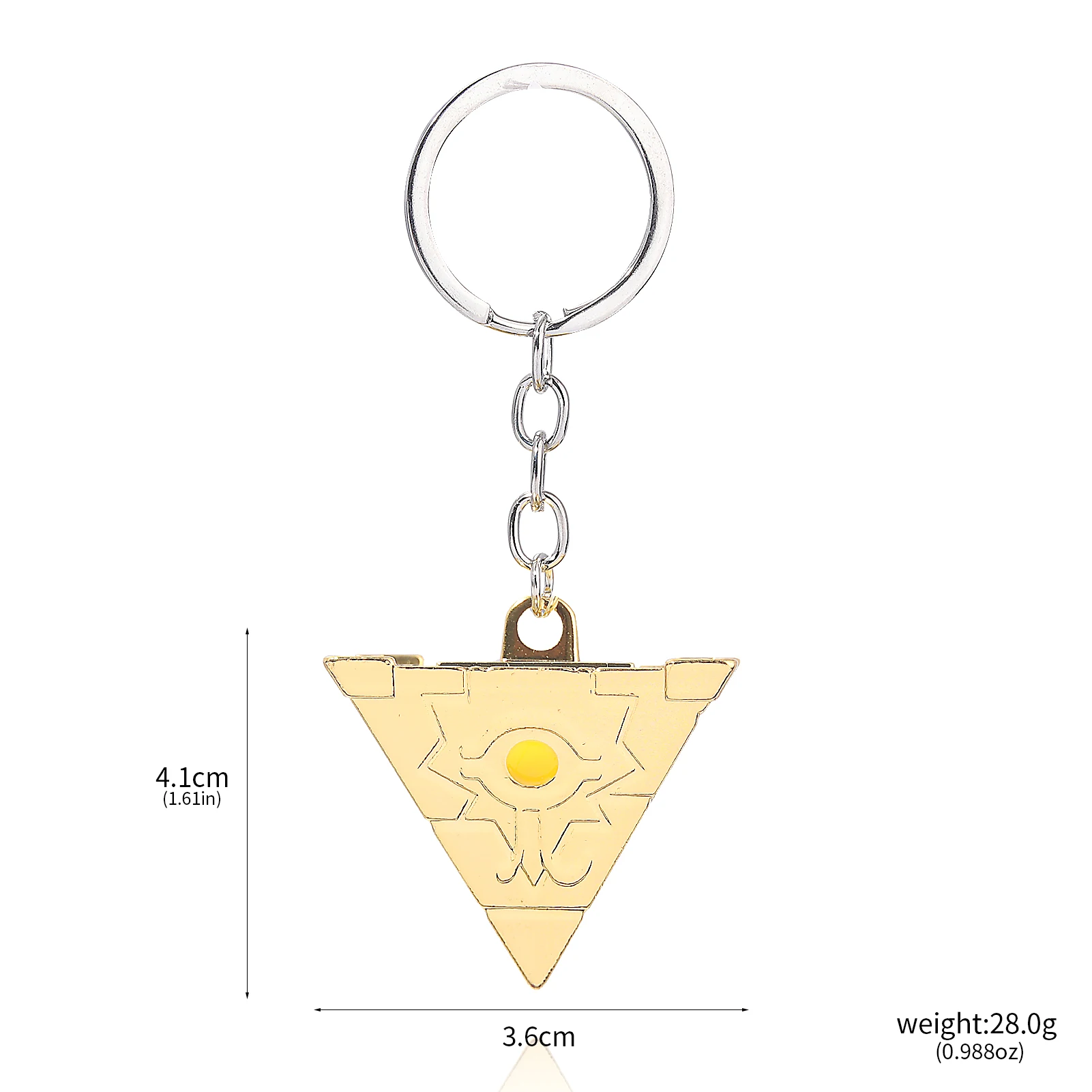 Anime Yu-Gi-Oh Keychain Necklace Yugi Muto Big Size Millennium Anime Yu-Gi-Oh Keychain Necklace Yugi Muto Big Size Millennium