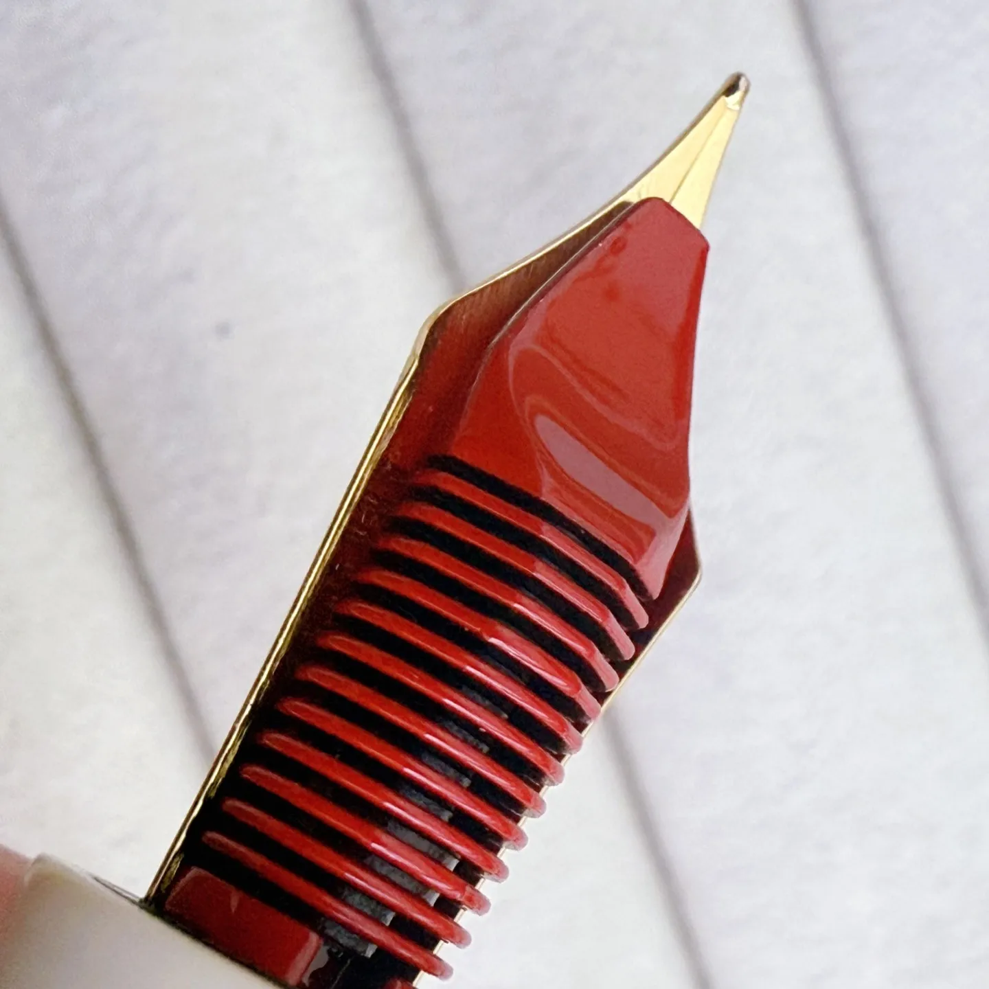 lenguaje-de-laca-punta-de-boligrafo-bock-alemana-genuina-original-conjunto-de-6-puntas-original-importado-grande-liso-pintado-hecho-a-mano