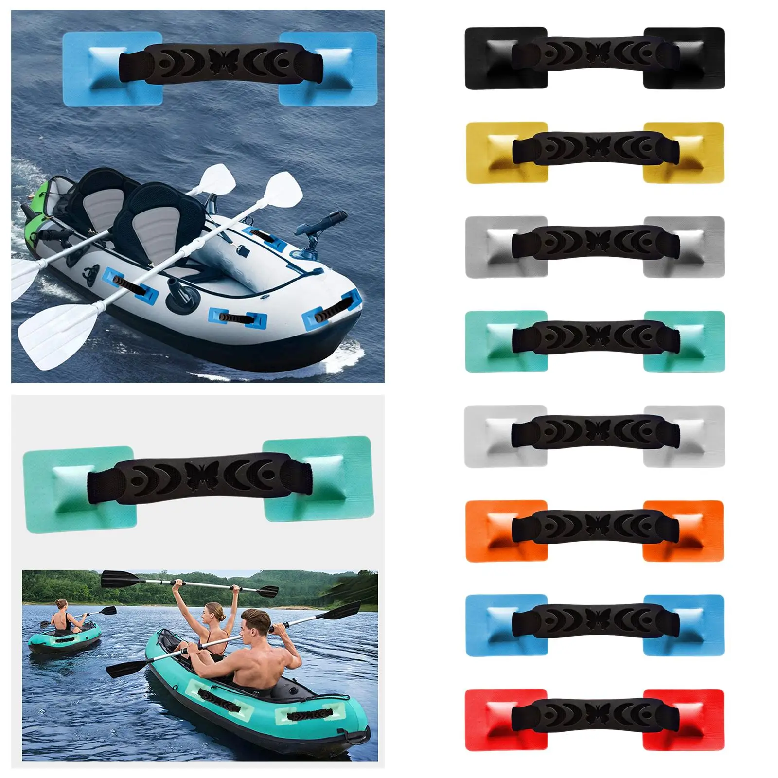 Seat Strap Patches Replacement for Raft Dinghy Kayak Wide Applications