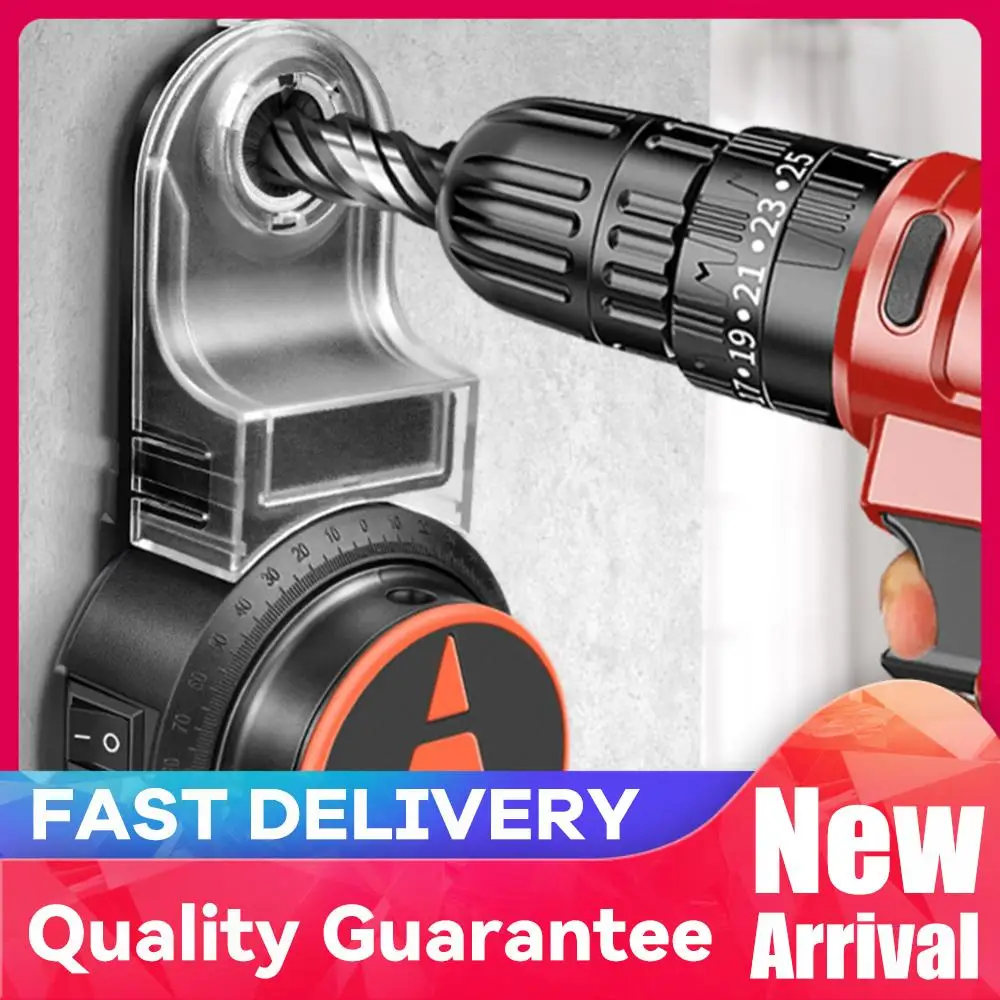 

2 In 1 Drill Dust Collector 360° Level Drill Dust Collection Attachment Dust Cleaning Tool for Drilling Accessories