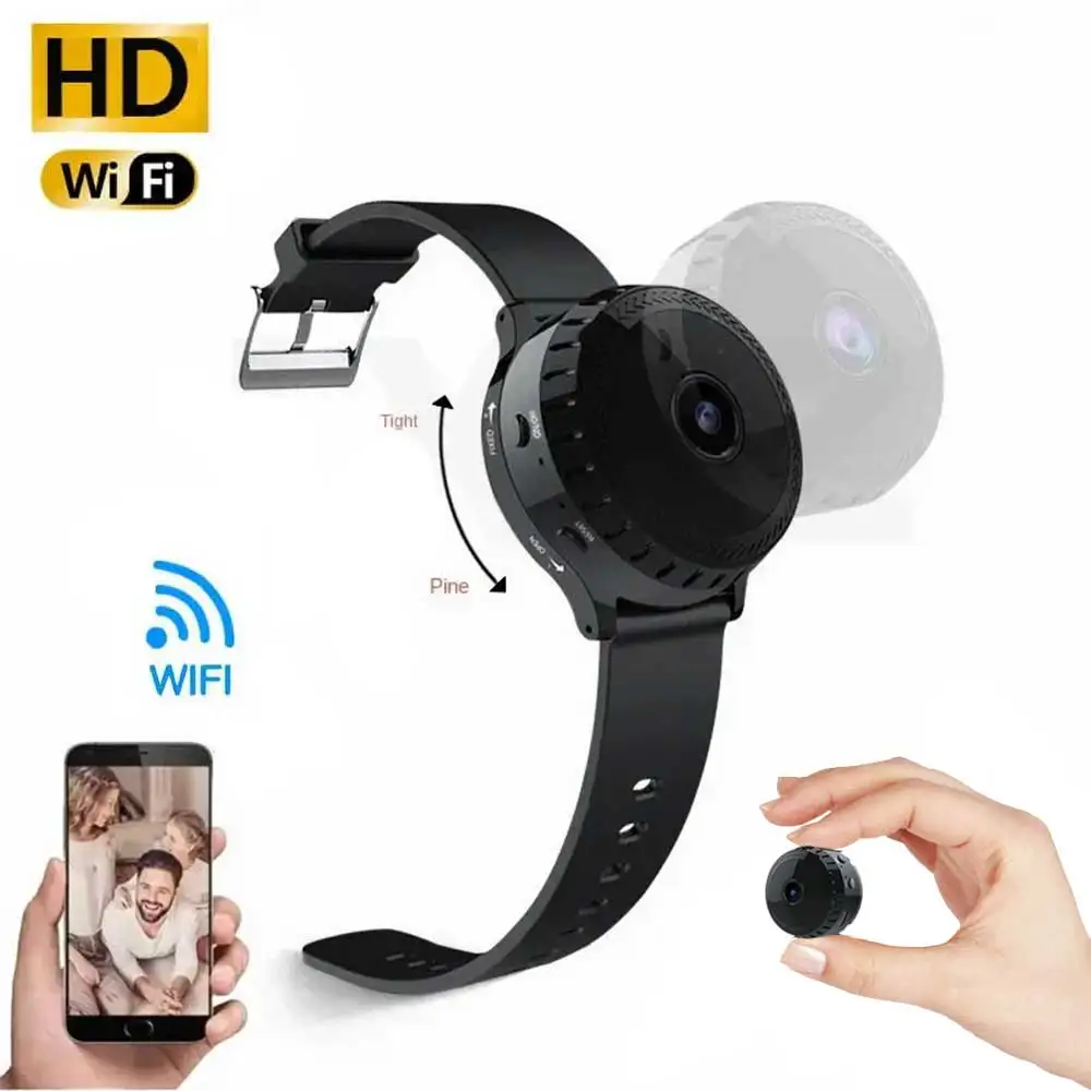 1080p Wifi Mini Camera Smart Home Surveillance Cam Portable Camcorder Support Remote Monitor Invisible Night Vision Hidden Card